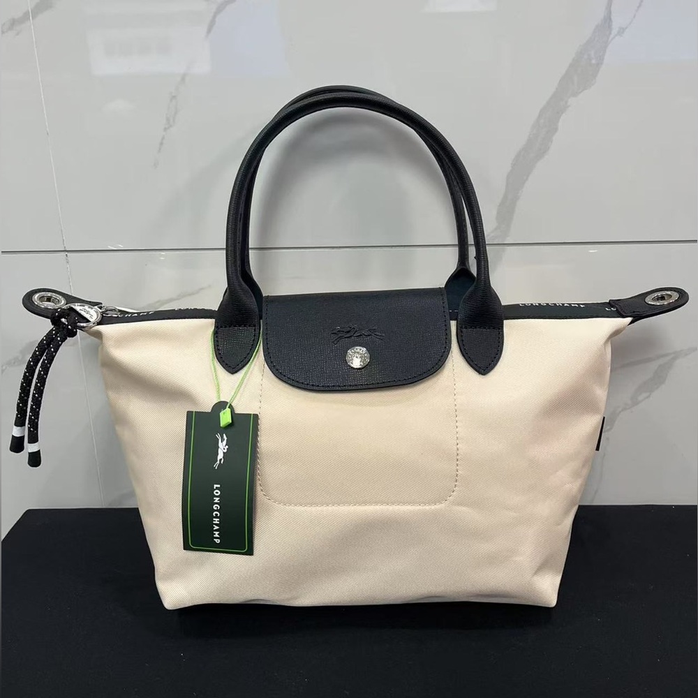 Authentic Longchamp white handbag crossbody bag small